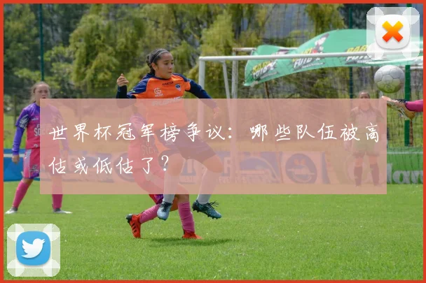 世界杯冠军榜争议：哪些队伍被高估或低估了？