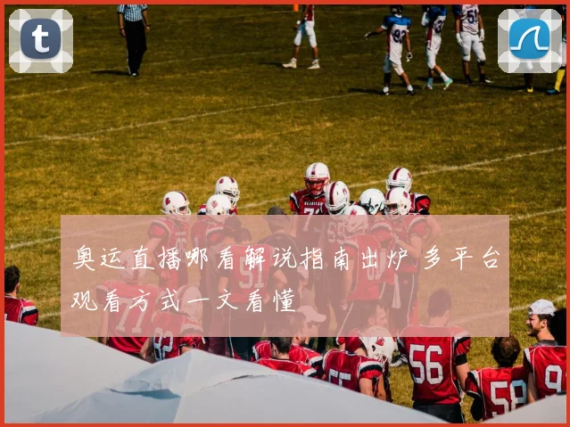 奥运直播哪看解说指南出炉 多平台观看方式一文看懂